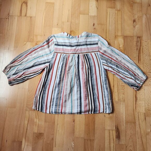 Knox Rose 3/4 sleeve blouse, multicolor, small - Picture 6 of 6